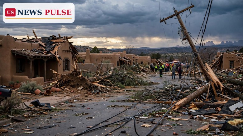 Tornado en Santa Fe: un raro EF-1 azota Nuevo México por primera vez en 50 años