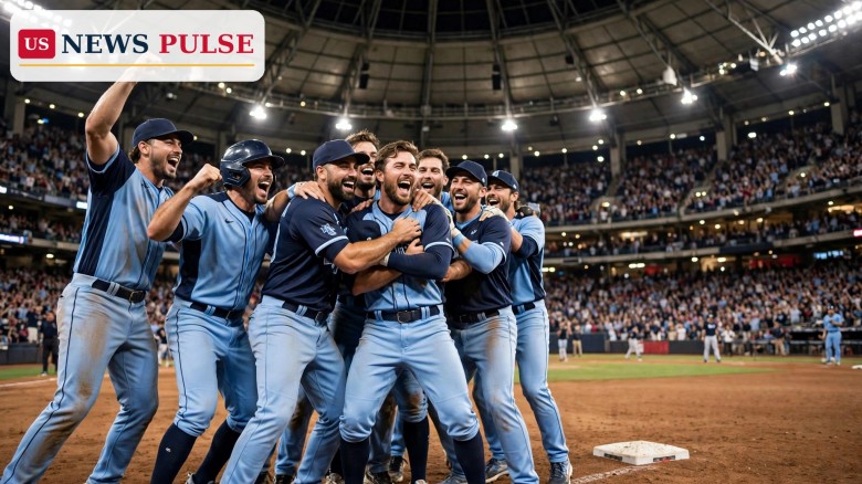 Rays vencen 4-3 a Brewers en 12 entradas y siguen vivos en la Serie Mundial