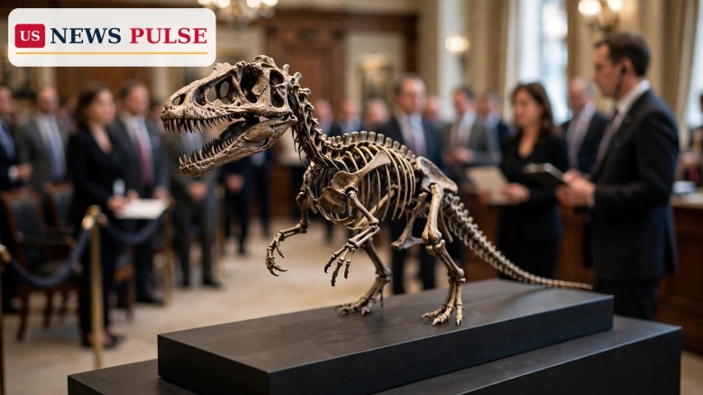 Nanotyrannus Jodi se vende por 47,3 millones en subasta de Sotheby's en Nueva York