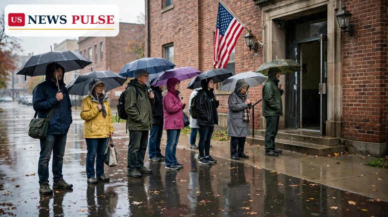 Election Day Storm Puts Midterm Turnout at Risk Across Central US States