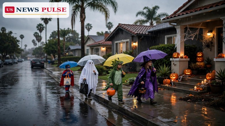 Los Angeles Halloween Rain: First Wet Oct. 31 Since 2014 Hits SoCal Trick-or-Treat