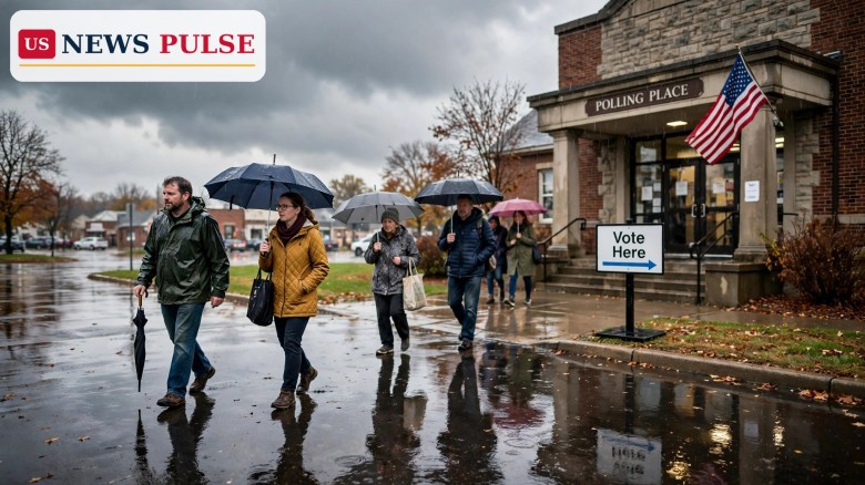 Election Day Storm Could Soak Key Midterm States and Dent Turnout